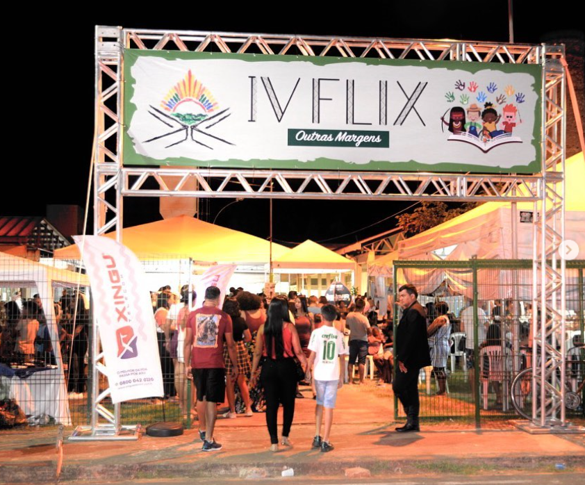 Capa de FLIX – Festa Literária do Xingu